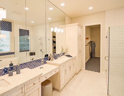 Master bathroom