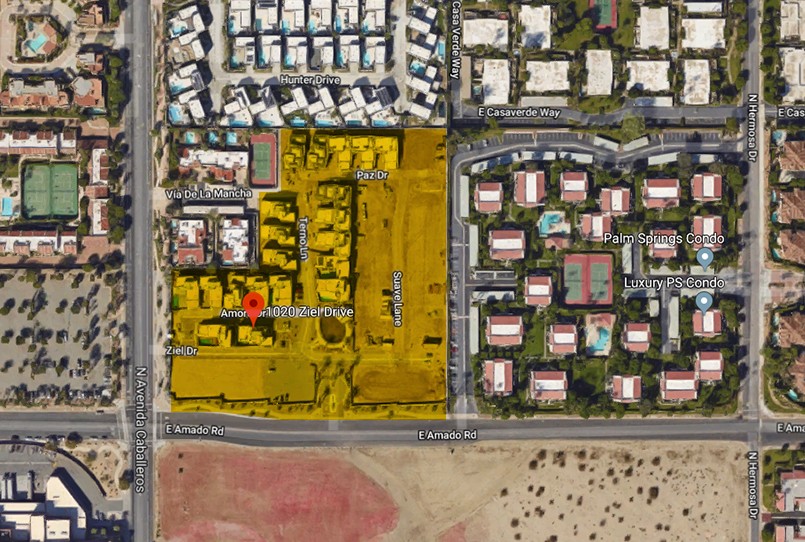 Sol Palm Springs Community Map