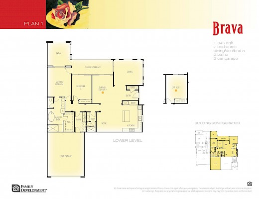 Brava floor plan 1