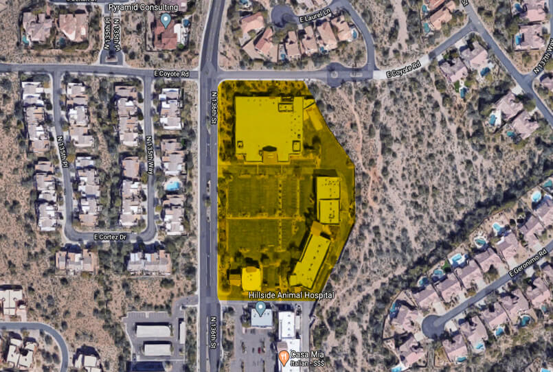 The Reserve Scottsdale community map